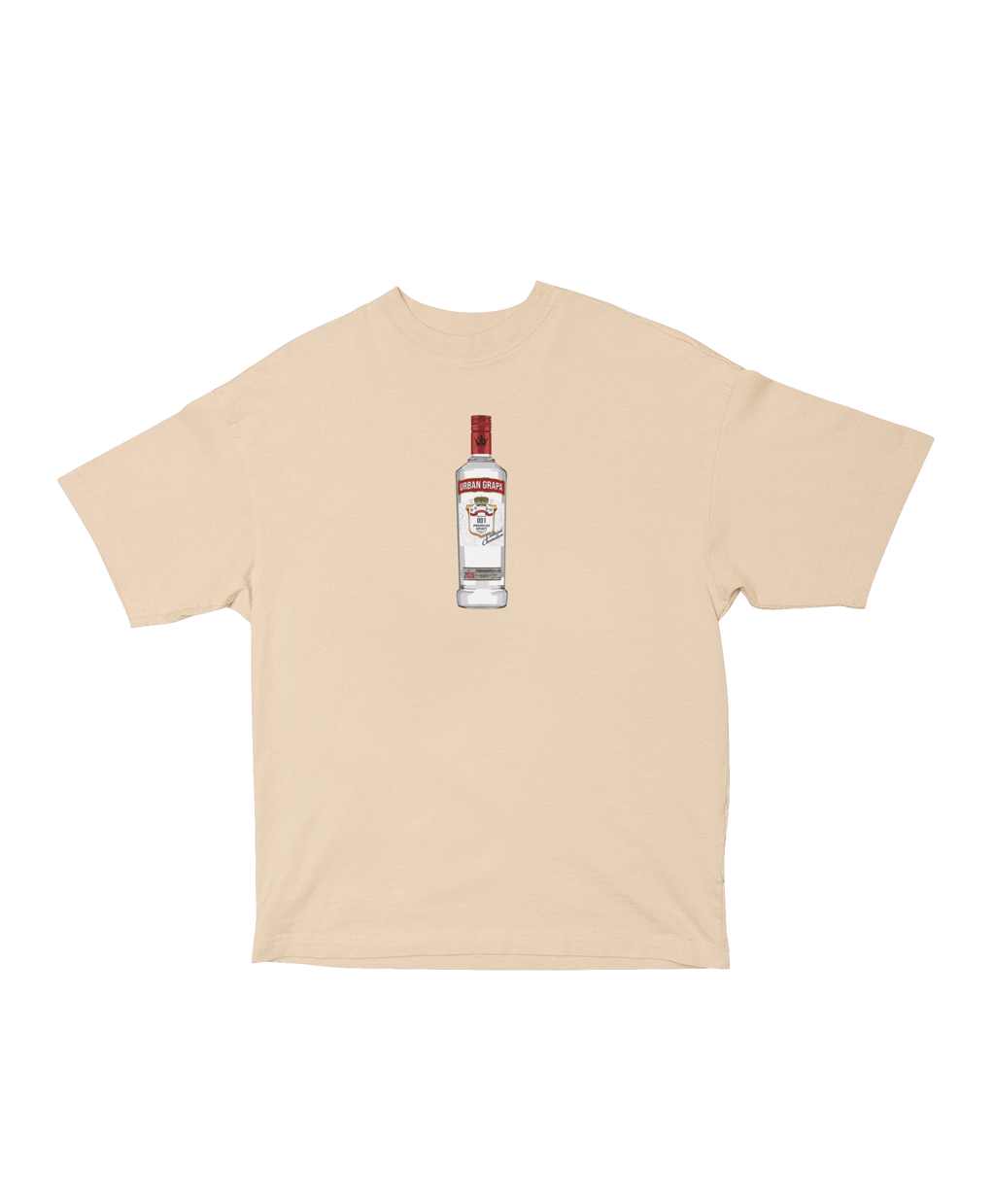 REIMAGINED SMIRNOFF BOTTLE OVERSIZED T-SHIRT