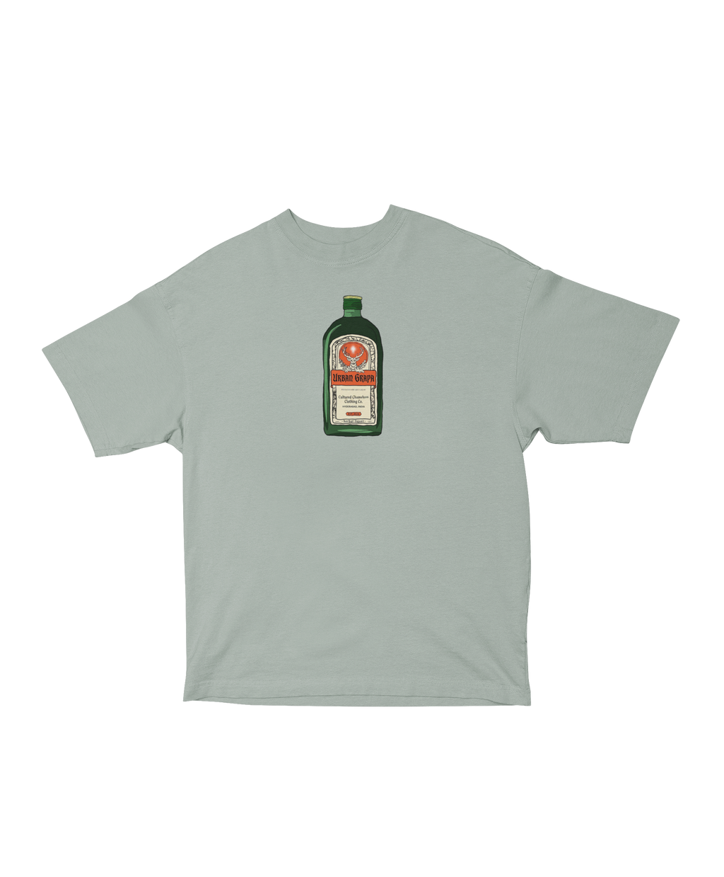 REIMAGINED JÄGERMEISTER BOTTLE OVERSIZED T-SHIRT