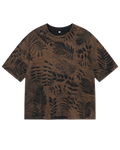 RUSTY FOREST BLACK ACID WASH OVERSIZED T-SHIRT