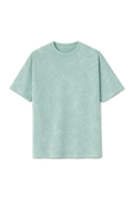 MINT GREEN ACID WASH STYLE OVERSIZED T-SHIRT