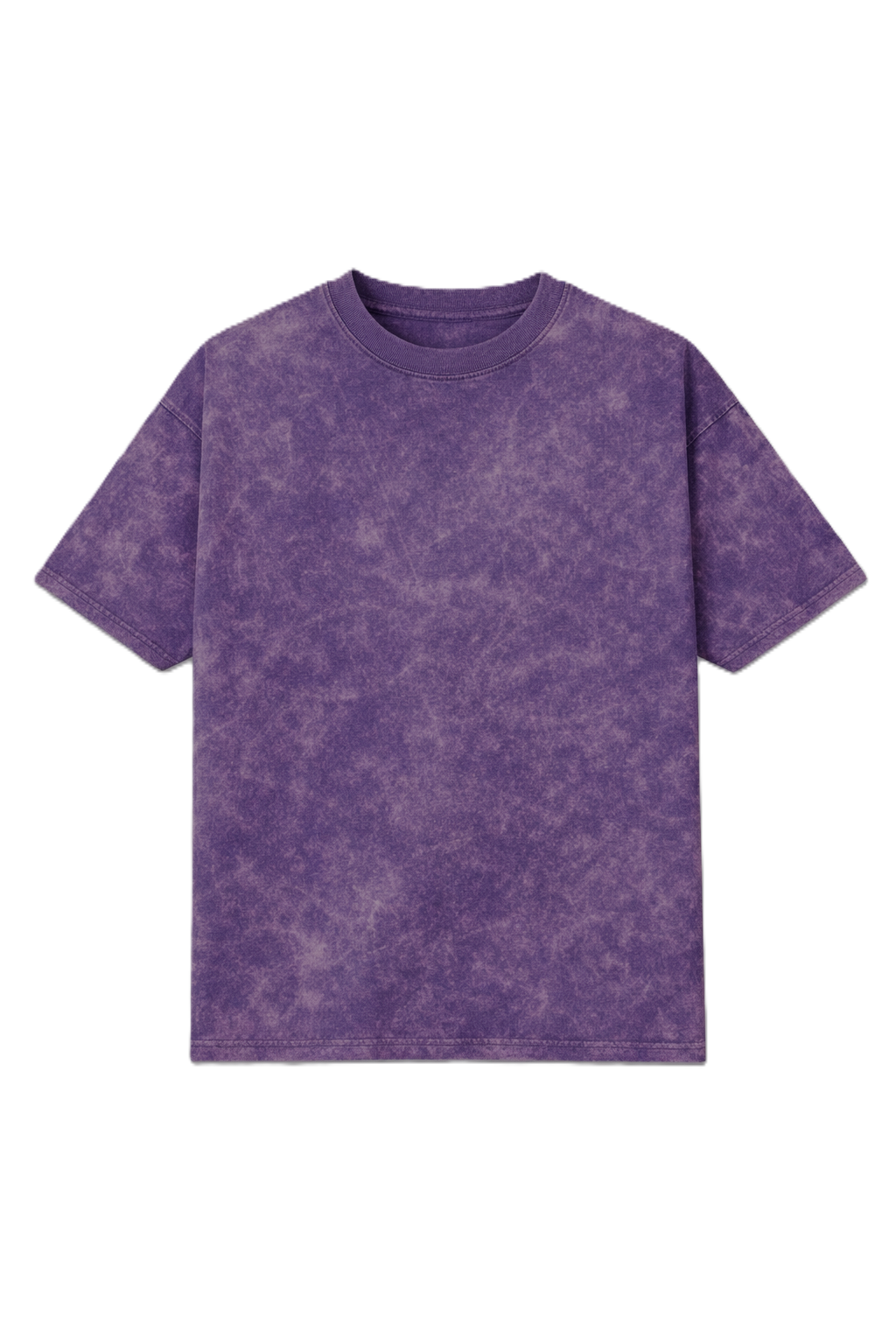 PURPLE ACID WASH STYLE OVERSIZED TSHIRT