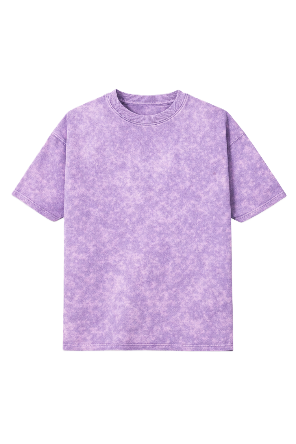 LAVENDER ACID WASH STYLE OVERSIZED TSHIRT