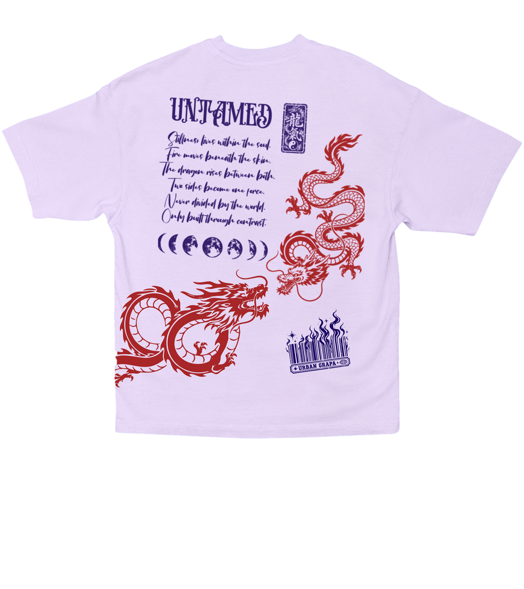 UNTAMED DRAGON OVERSIZED T-SHIRT