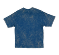 BLUE ACID WASH STYLE OVERSIZED T-SHIRT