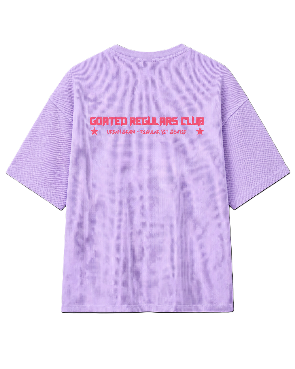 UNTAMED SOUL WAFFLE OVERSIZED T-SHIRT