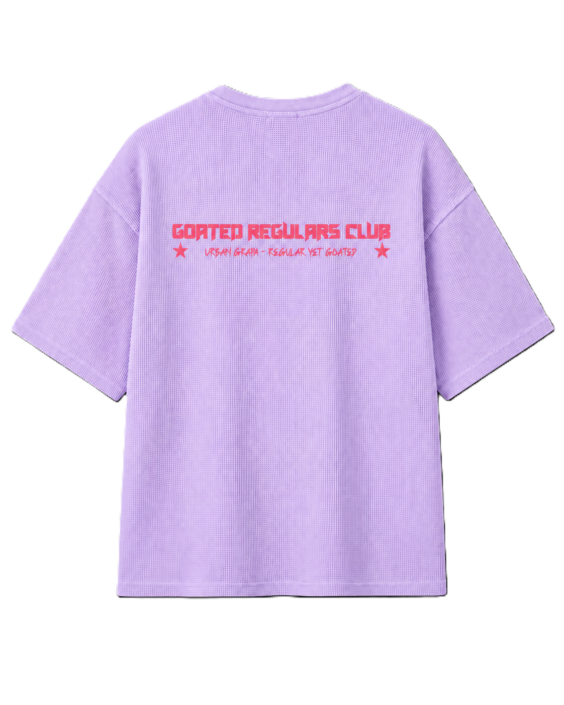 UNTAMED SOUL WAFFLE OVERSIZED T-SHIRT