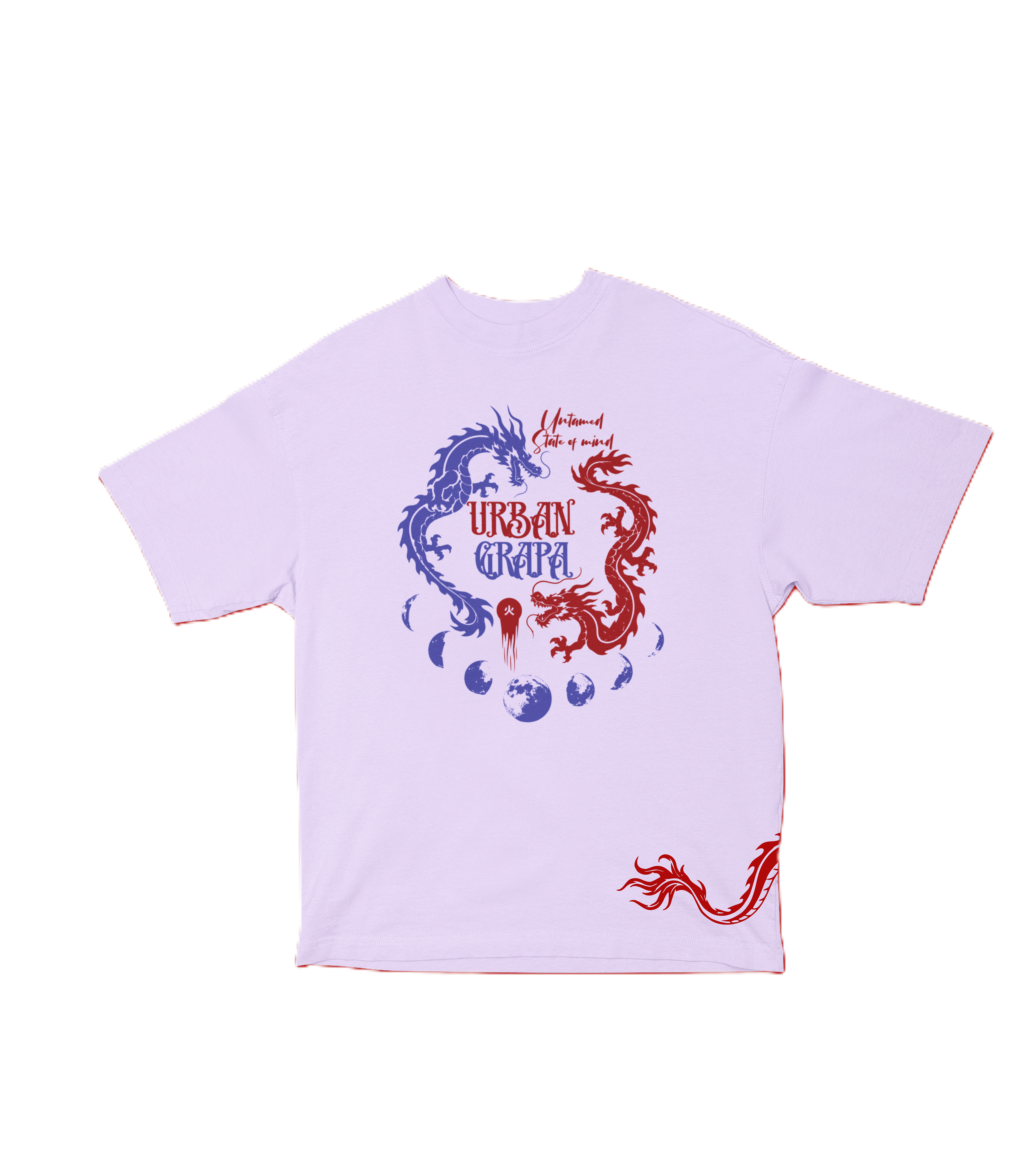 UNTAMED DRAGON OVERSIZED T-SHIRT