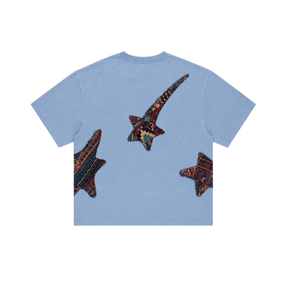 JACQUARD STARS OVERSIZED T-SHIRT