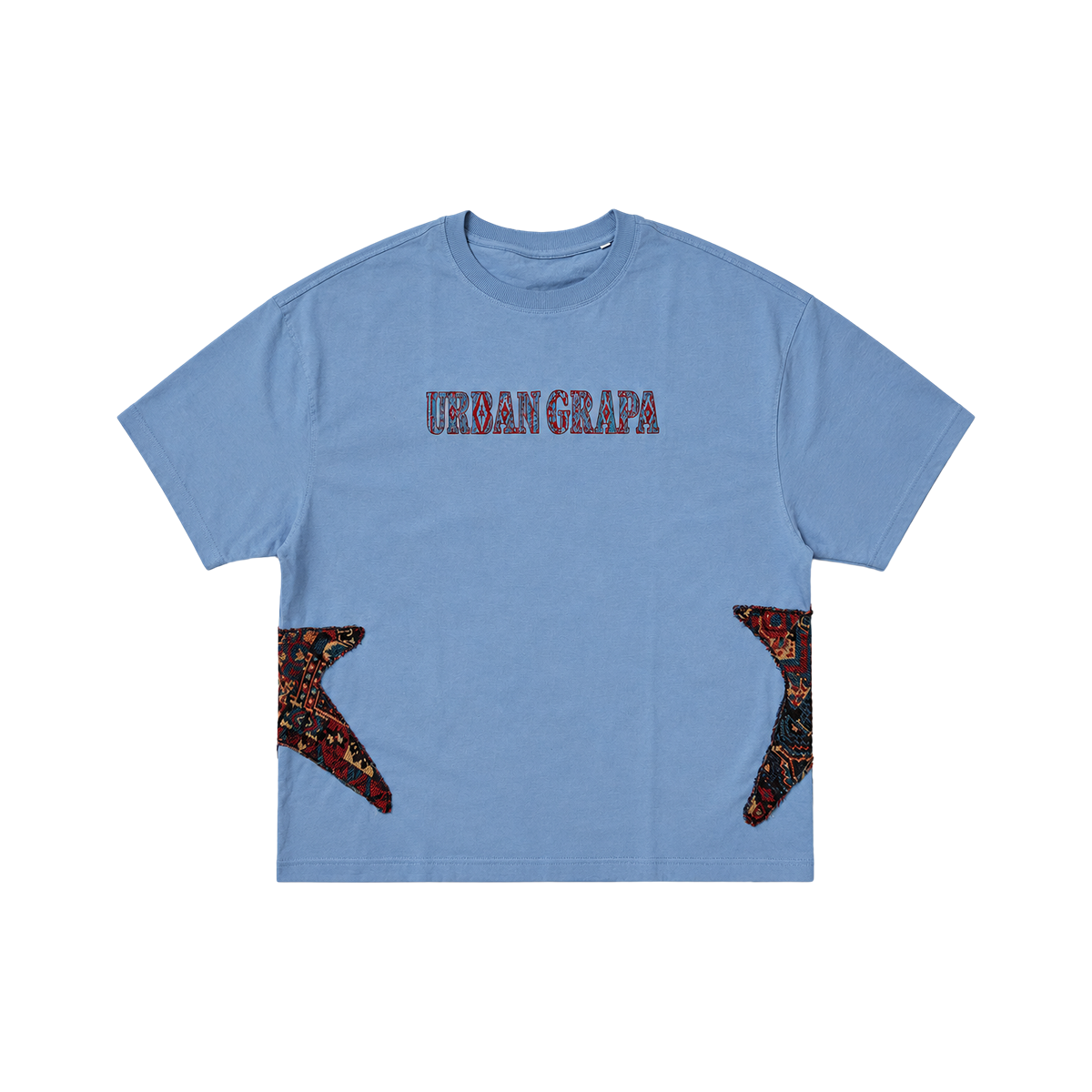 JACQUARD STARS OVERSIZED T-SHIRT