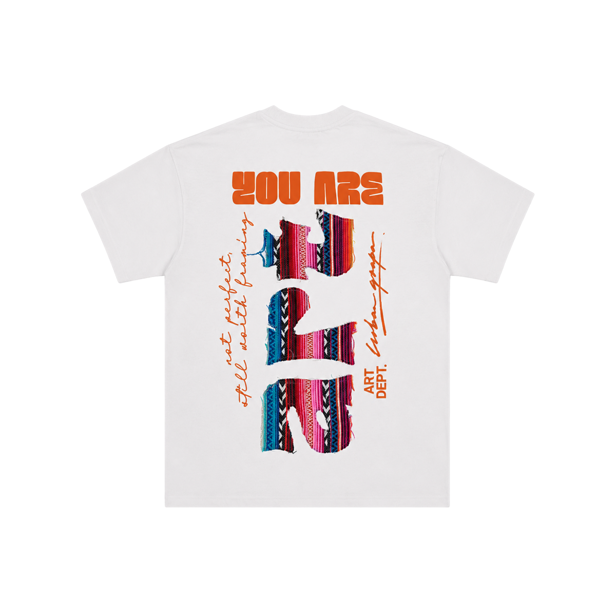 YOU ARE ART OVERSIZED JACQUARD TSHIRT