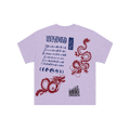 UNTAMED DRAGON WAFFLE OVERSIZED T-SHIRT