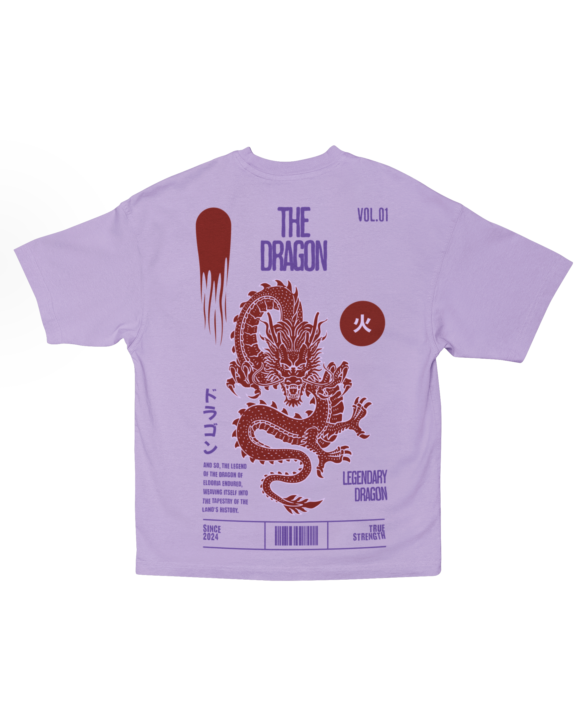 THE DRAGON OVERSIZED T-SHIRT