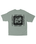 ART HAS NO LIMITS OVERSIZED T-SHIRT