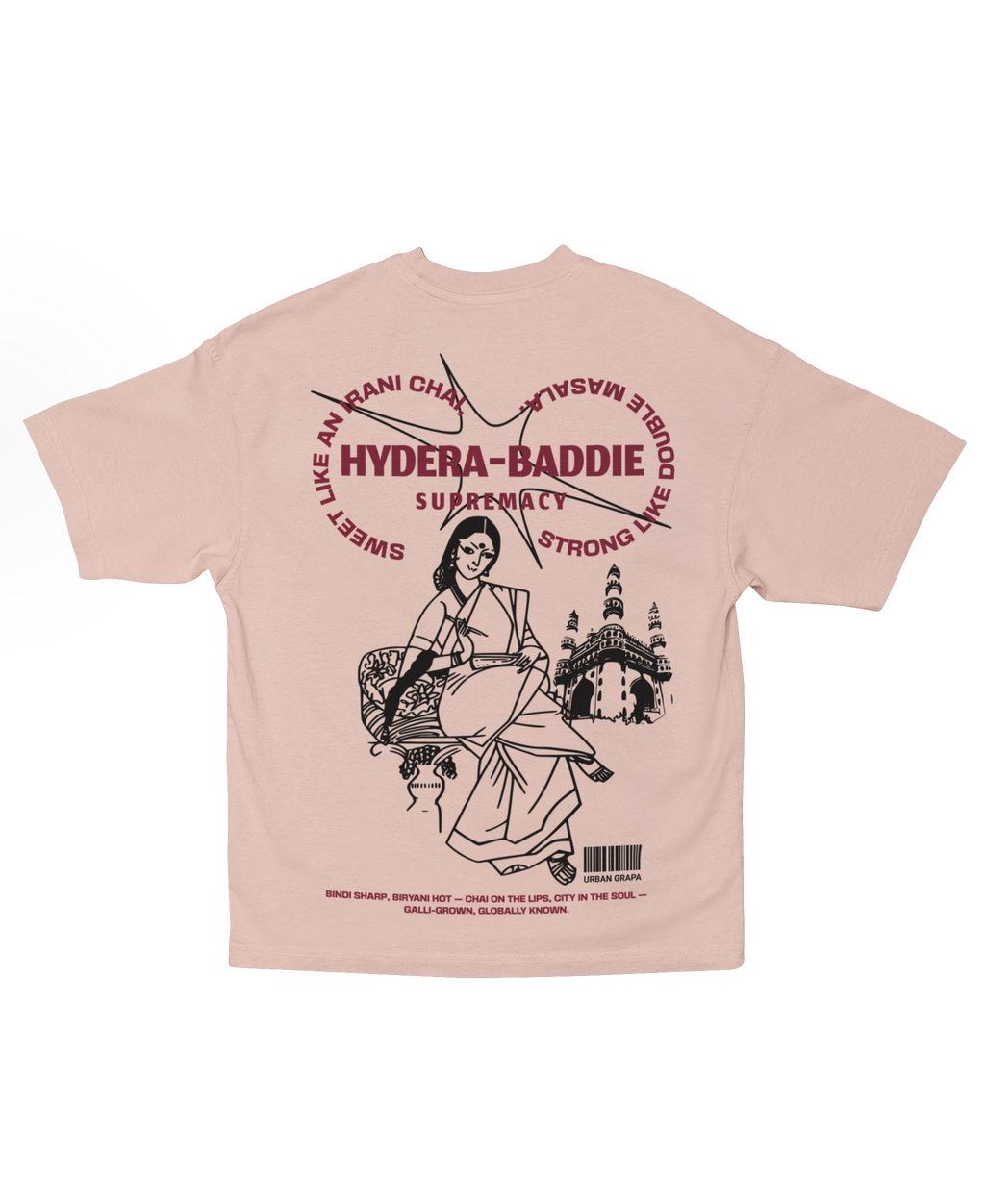 HYDERA-BADDIE OVERSIZED T-SHIRT