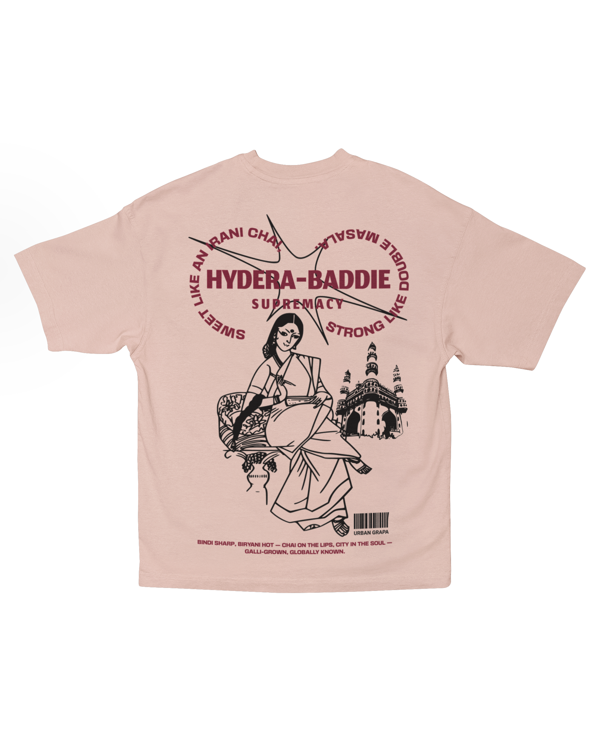HYDERA-BADDIE OVERSIZED T-SHIRT