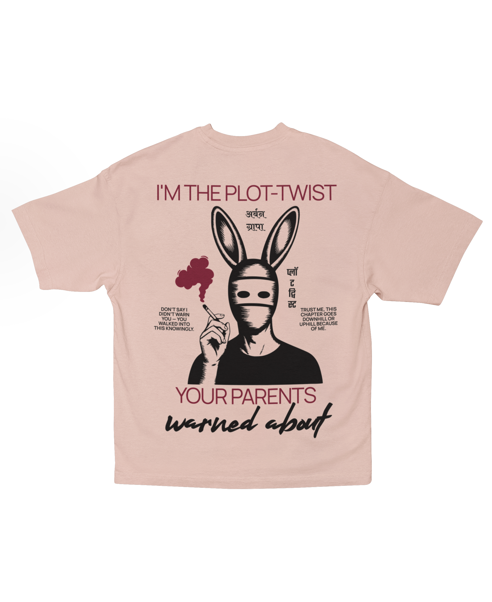 PLOT TWIST OVERSIZED T-SHIRT