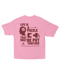 LIFE IS A PUZZLE OVERSIZED T-SHIRT