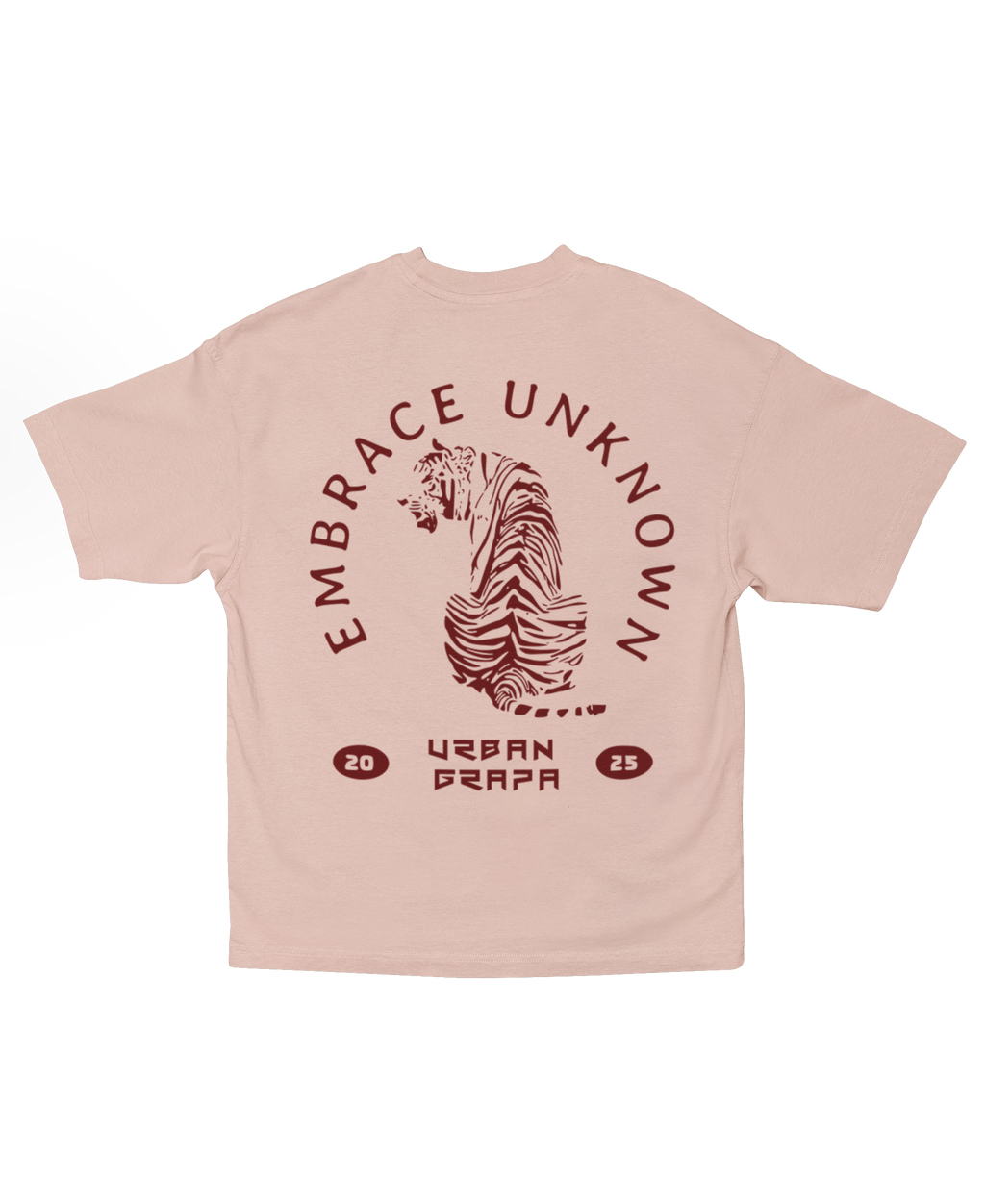 TIGER SILHOUETTE OVERSIZED T-SHIRT