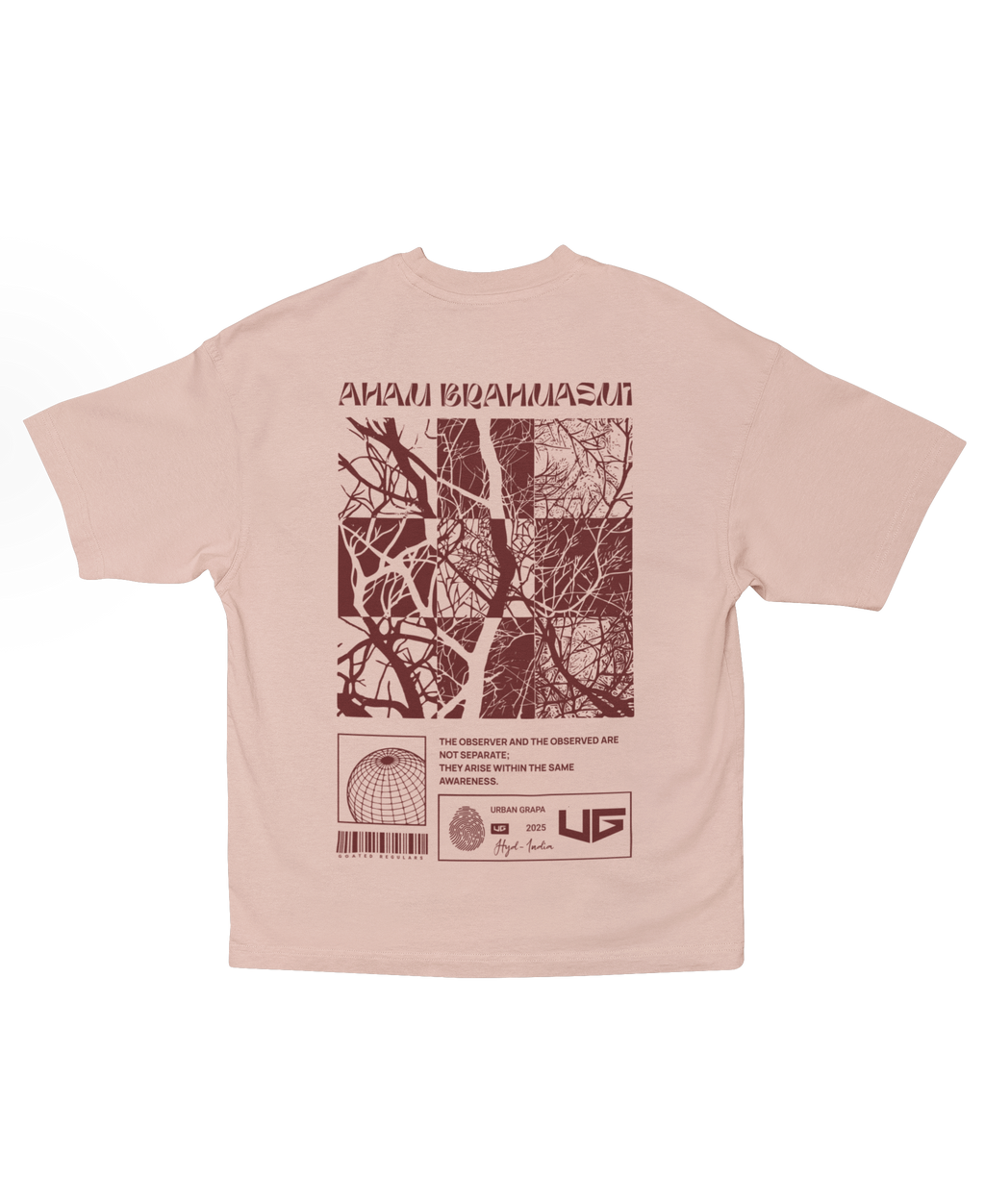 AHAM BRAHMASMI OVERSIZED T-SHIRT