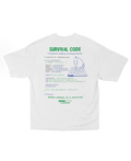 SURVIVAL CODE OVERSIZED T-SHIRT