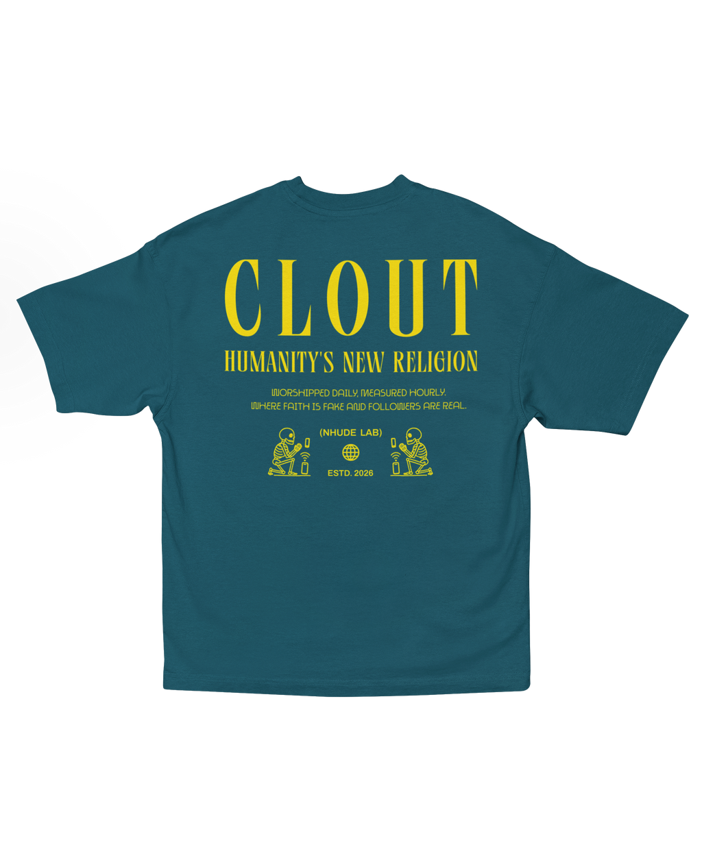 CLOUT OVERSIZED T-SHIRT
