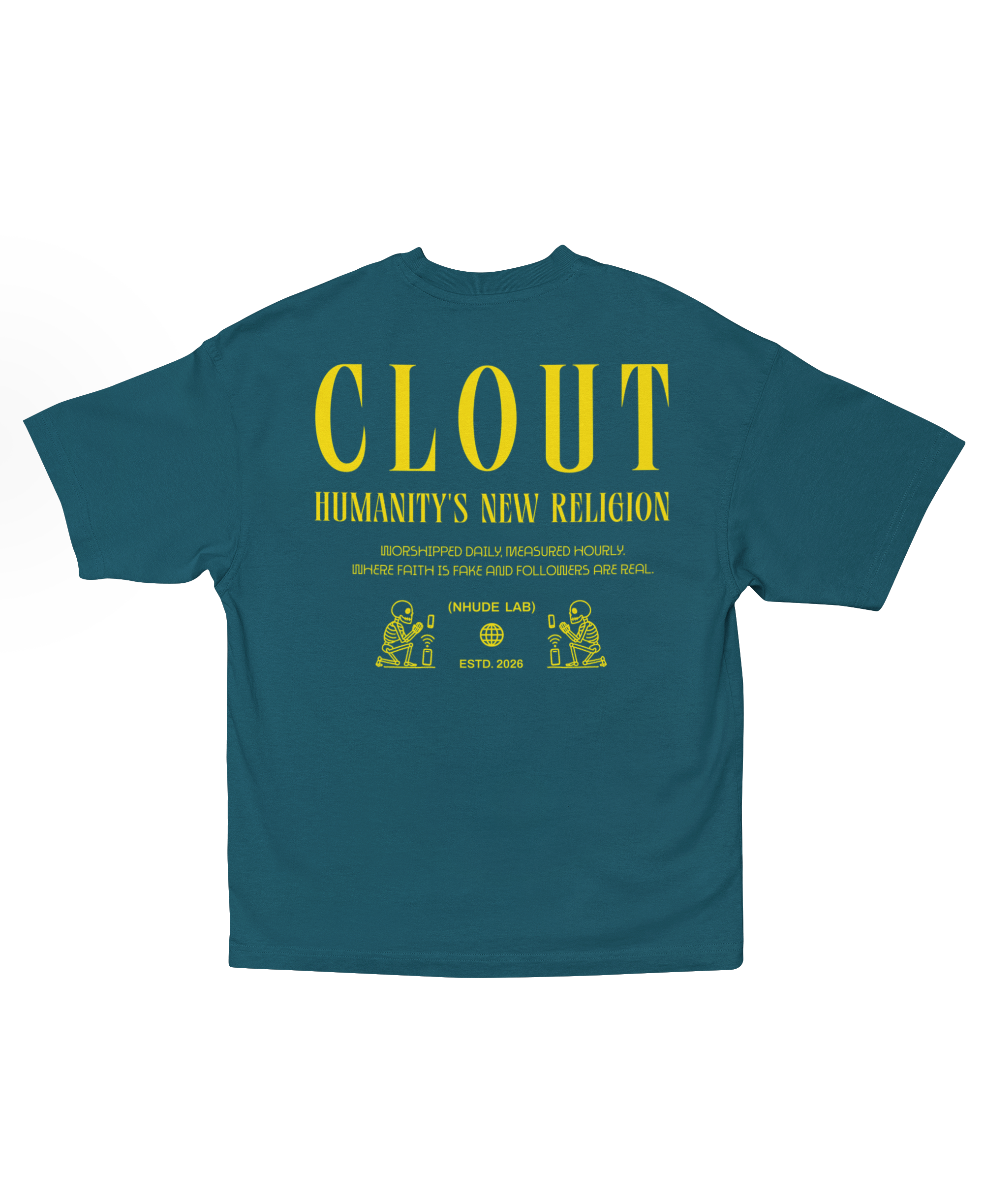 CLOUT OVERSIZED T-SHIRT
