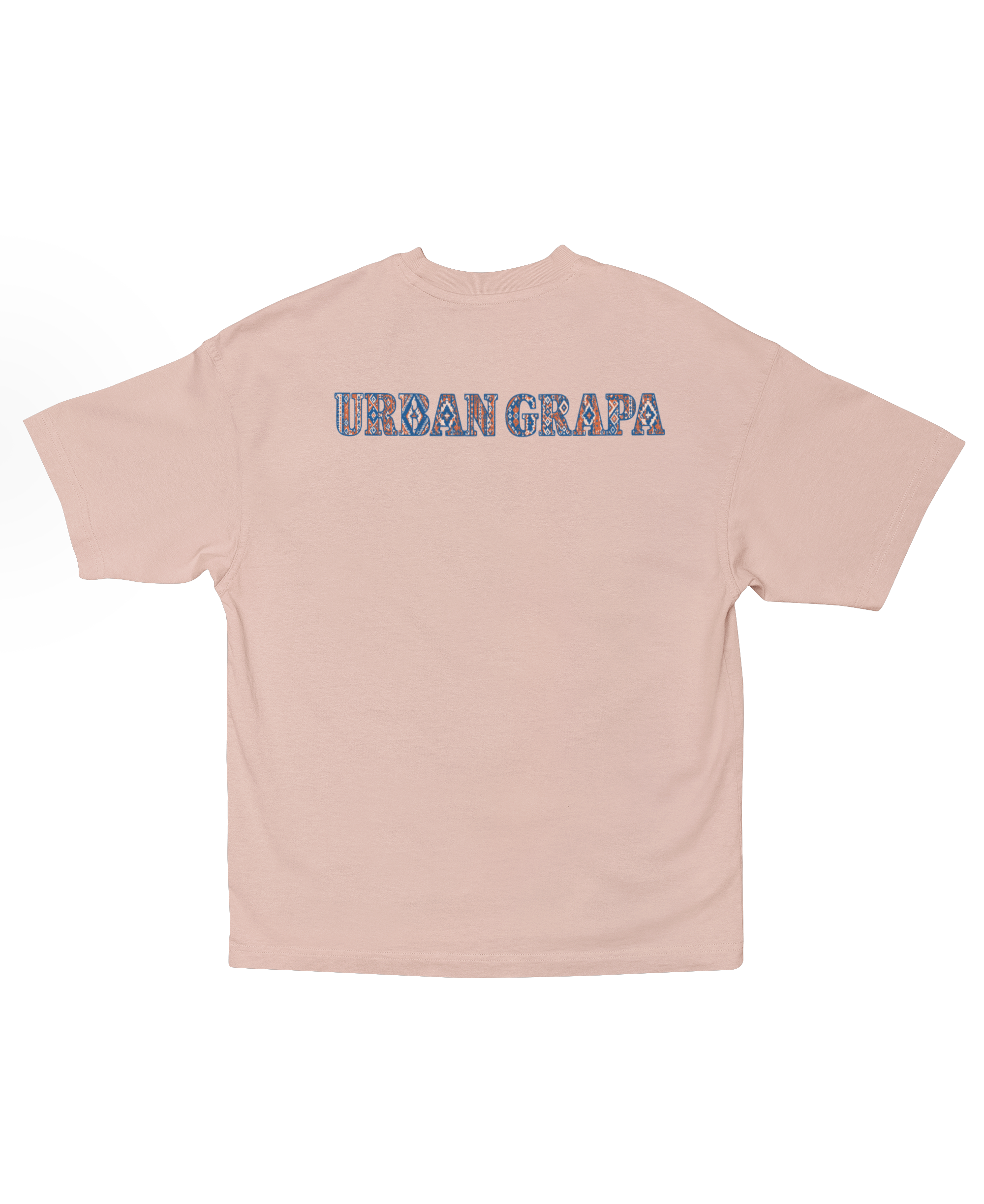 JACQUARD POCKET PATCH OVERSIZED T-SHIRT