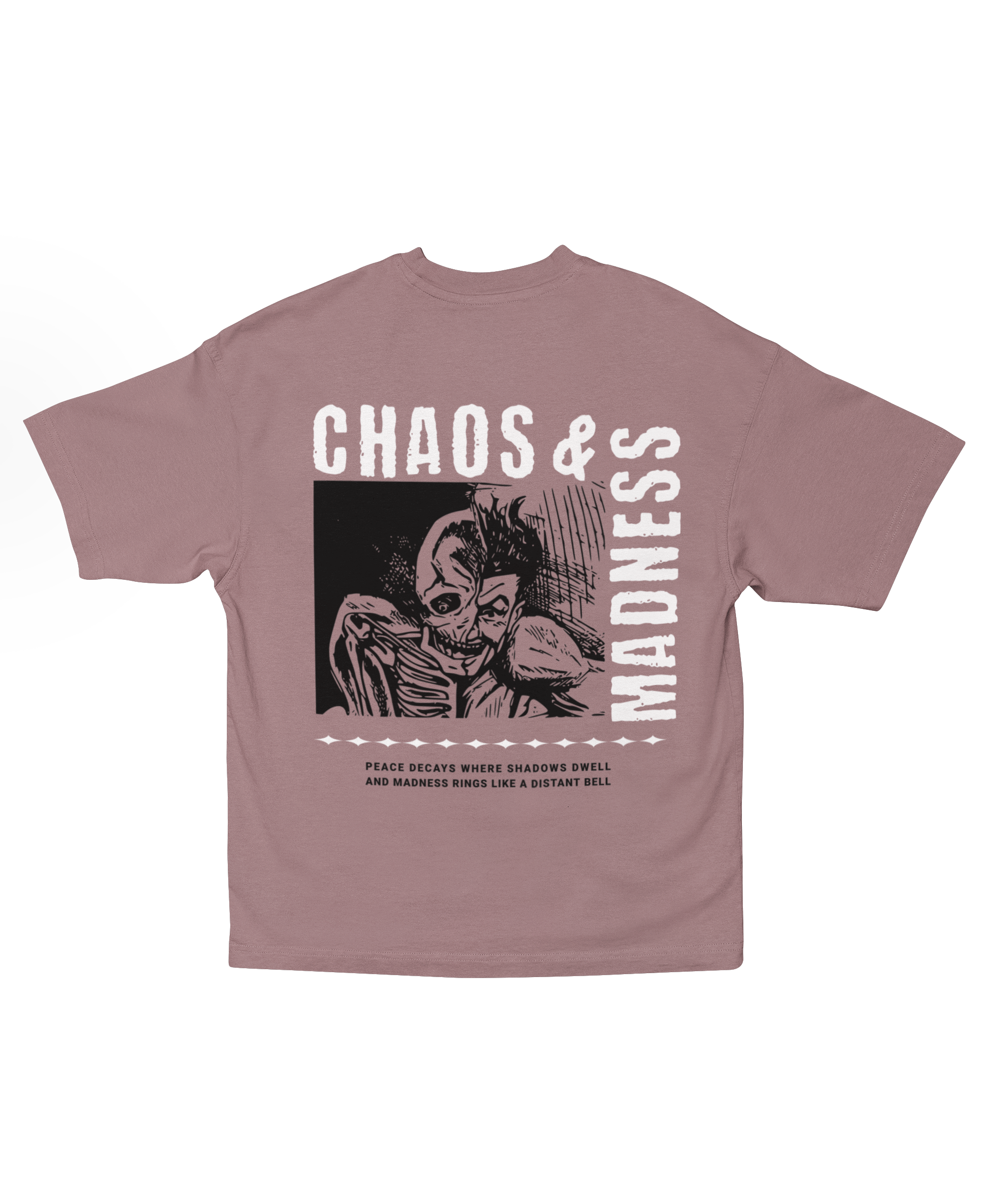 CHAOS & MADNESS OVERSIZED T-SHIRT