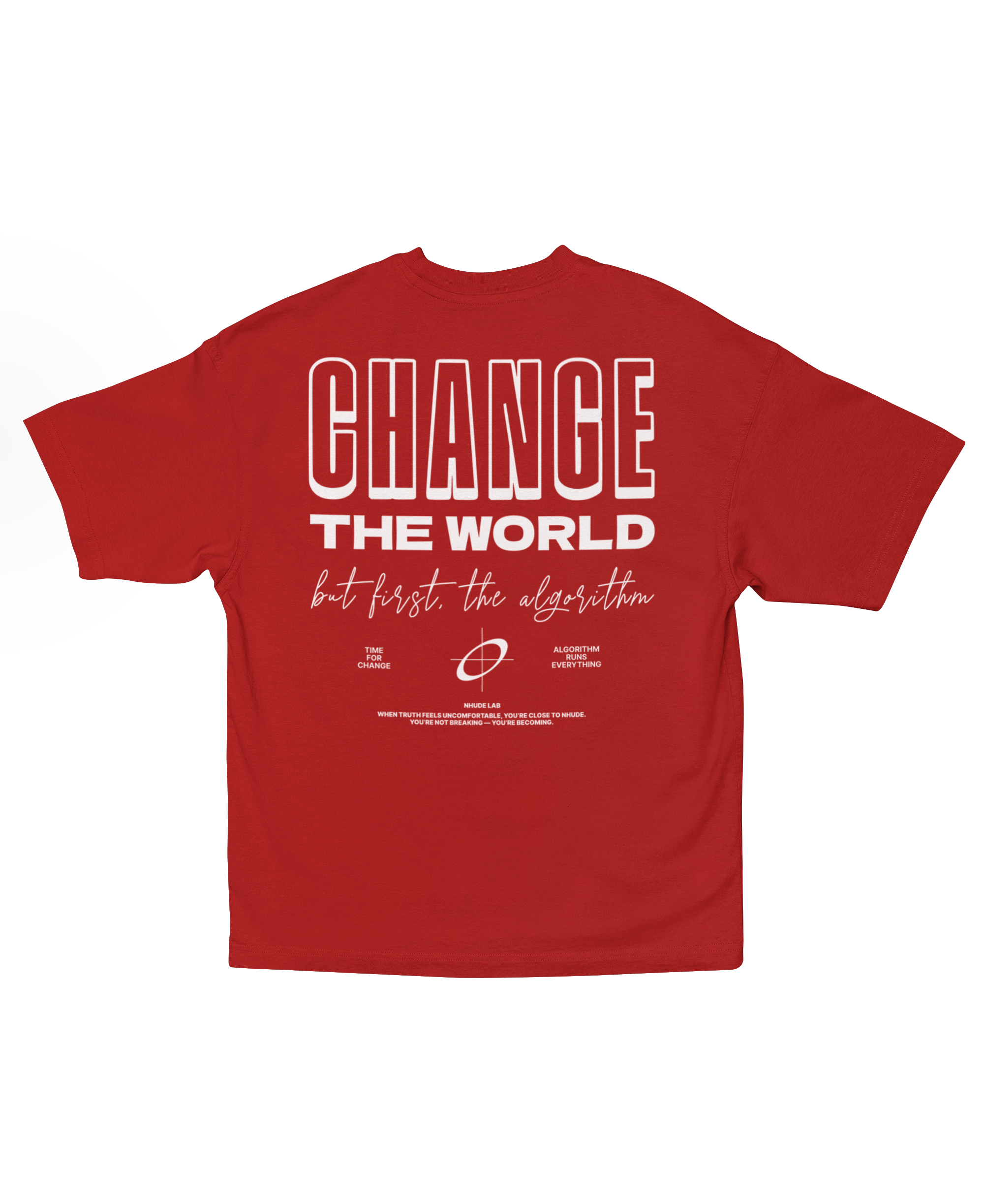 CHANGE WORLD OVERSIZED T-SHIRT