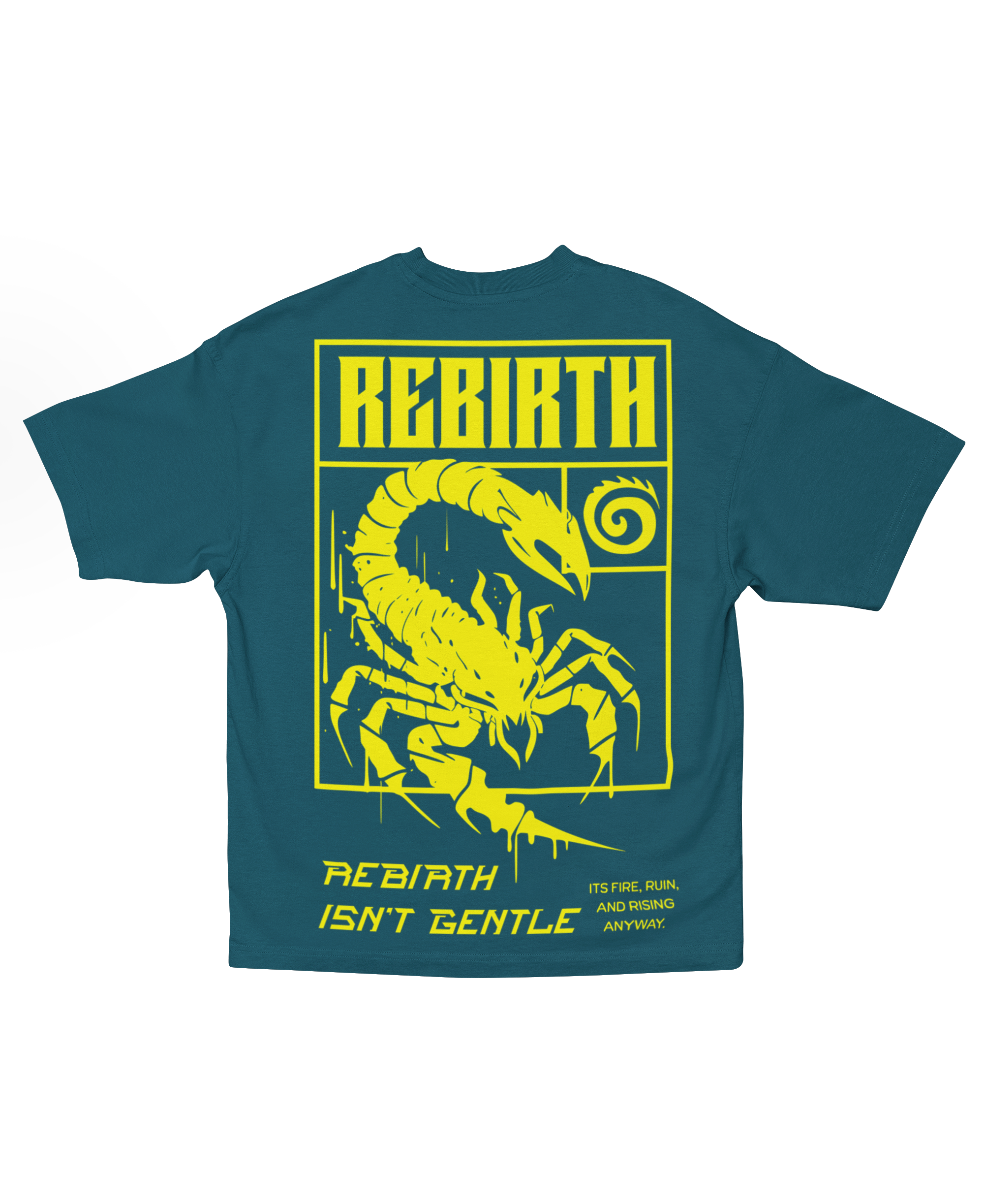 REBIRTH SCORPION OVERSIZED T-SHIRT