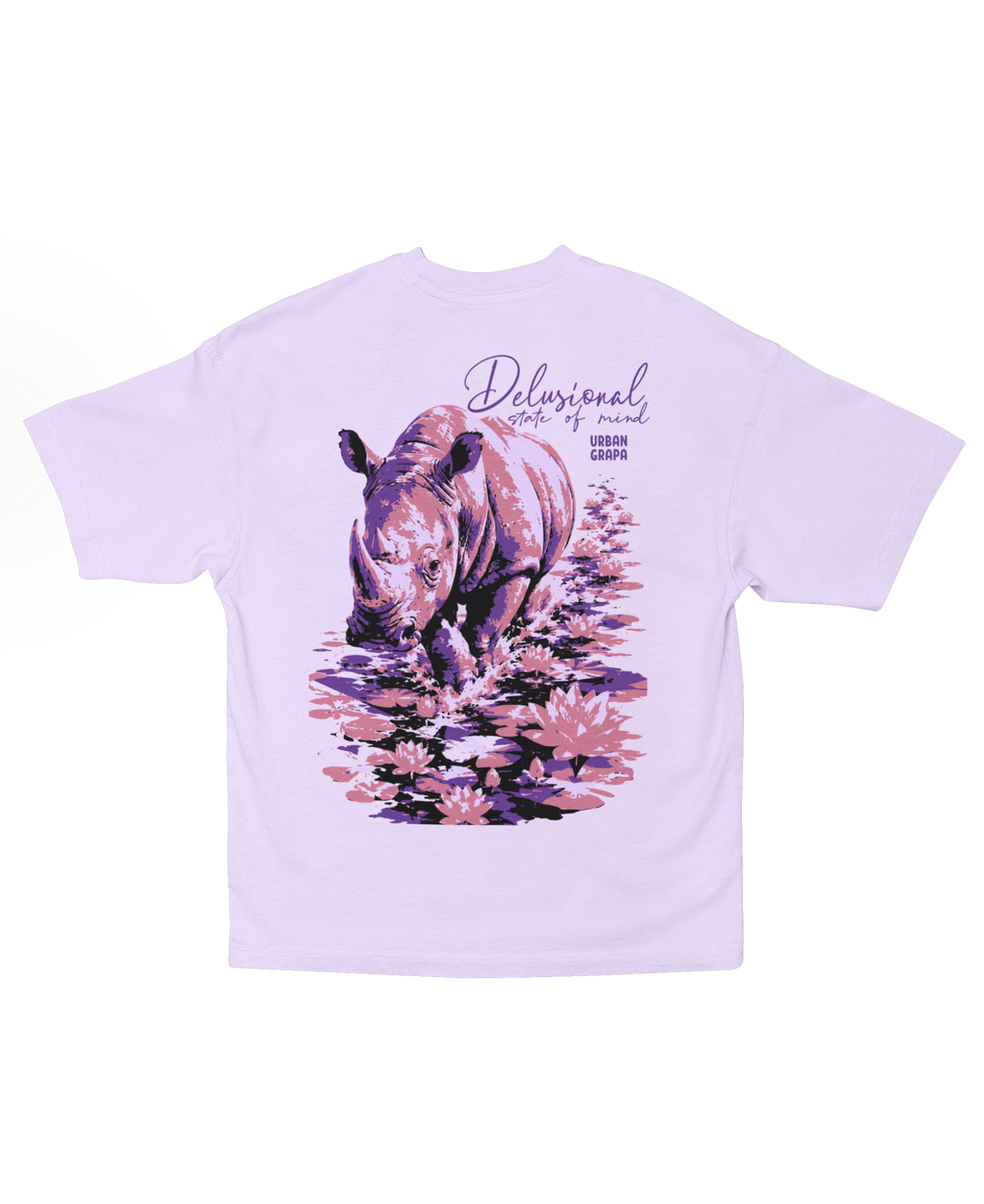 DELUSIONAL STATE OF MIND OVERSIZED T-SHIRT