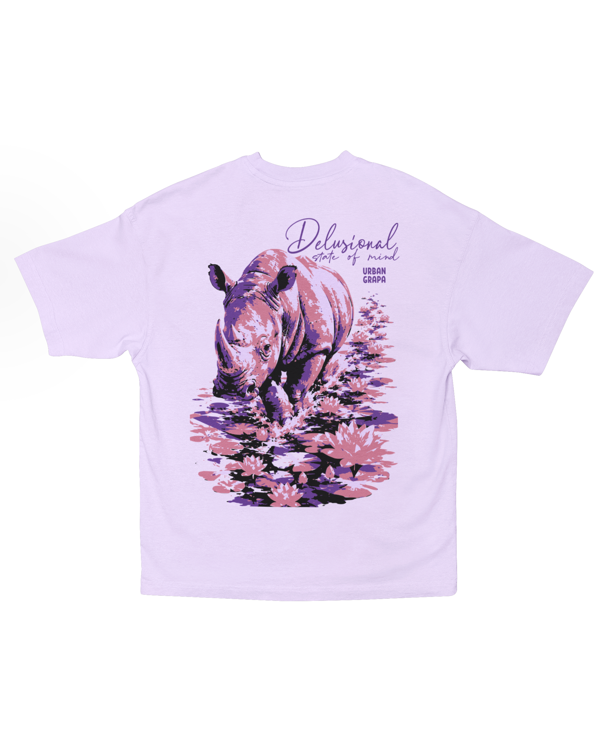 DELUSIONAL STATE OF MIND OVERSIZED T-SHIRT