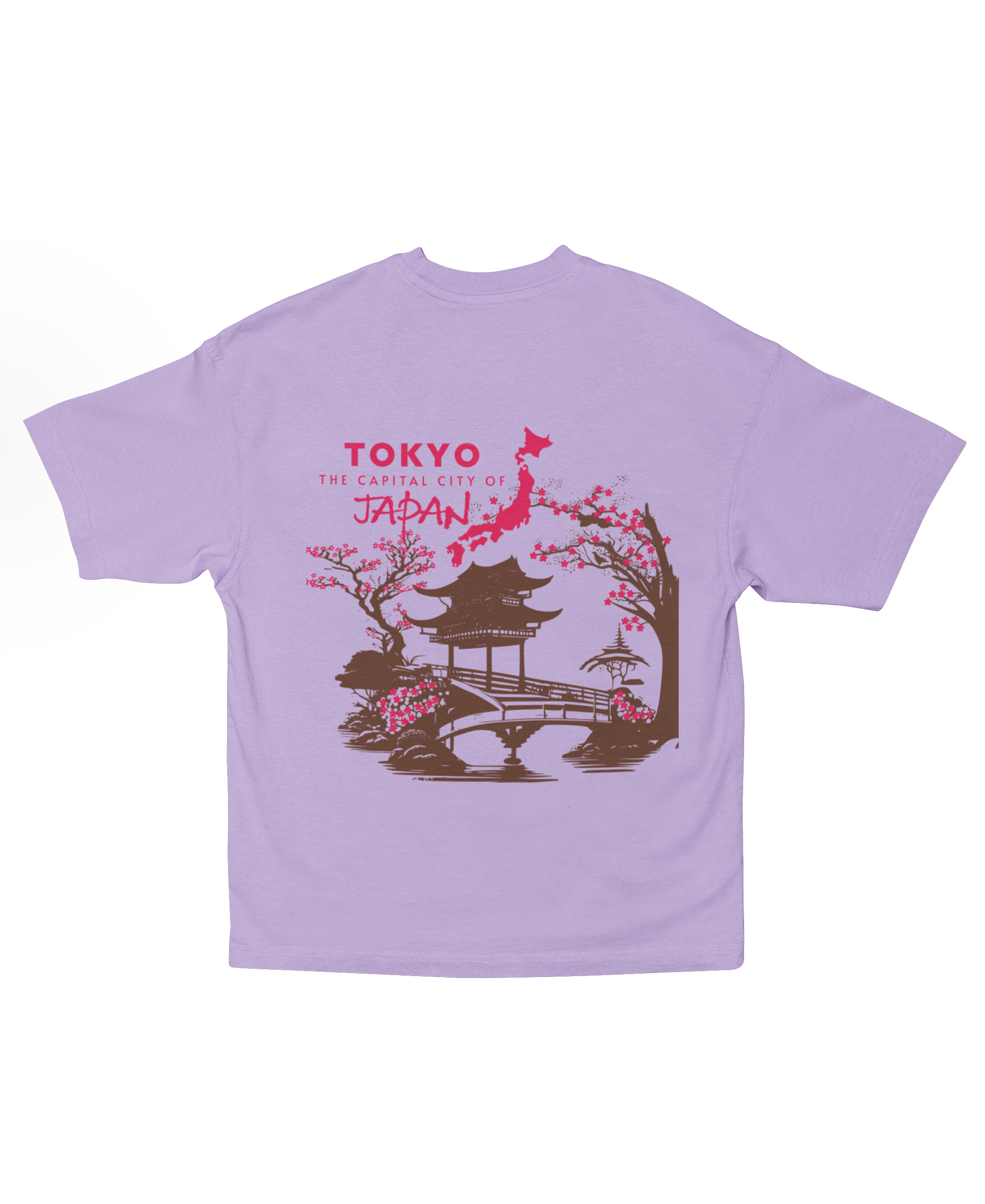 TOKYO SAKURA OVERSIZED T-SHIRT