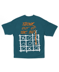 THINK OUT OF THE BOX OVERSIZED T-SHIRT