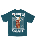 BORN TO SKATE OVERSIZED T-SHIRT