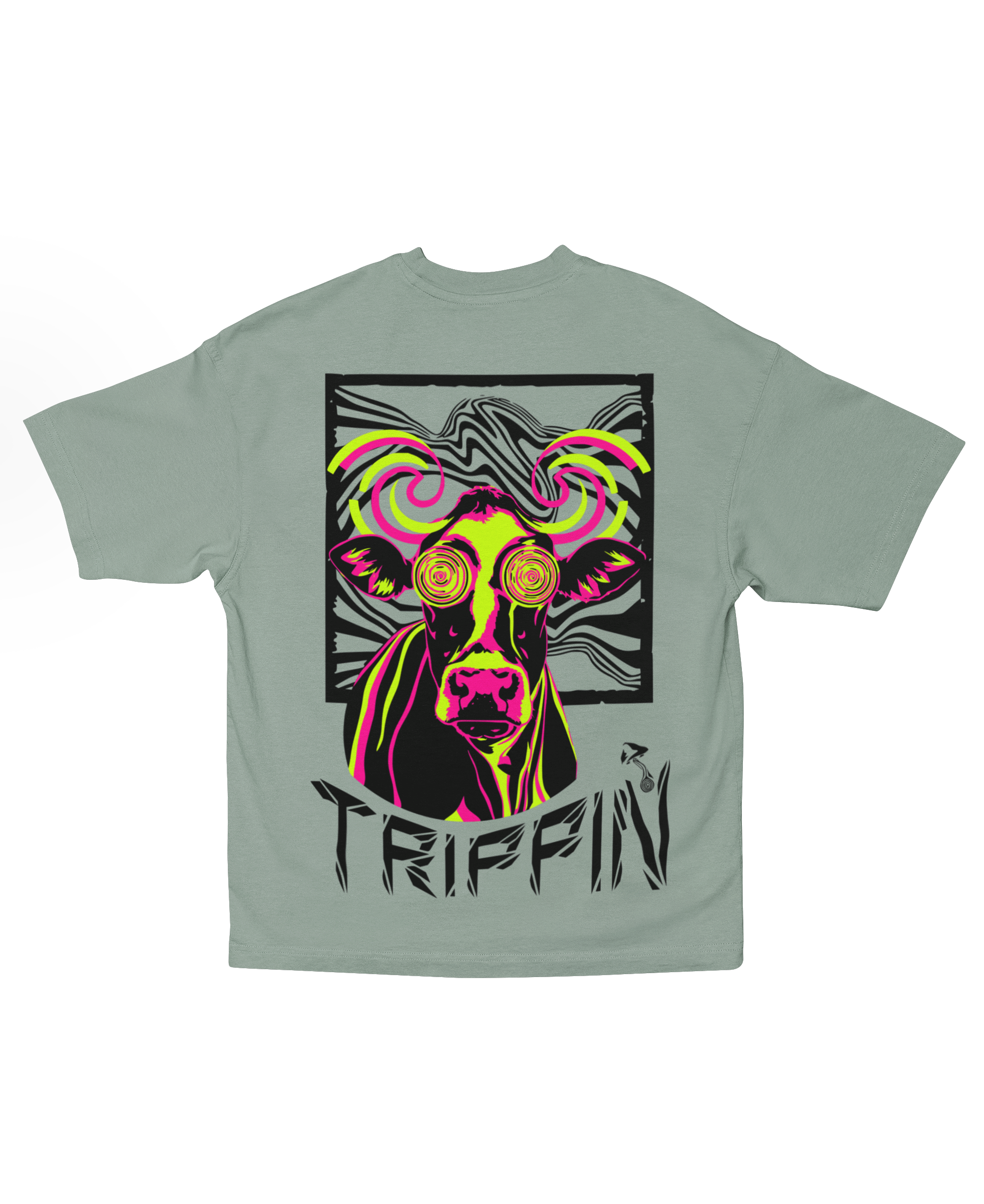 TRIPPIN COW OVERSIZED T-SHIRT