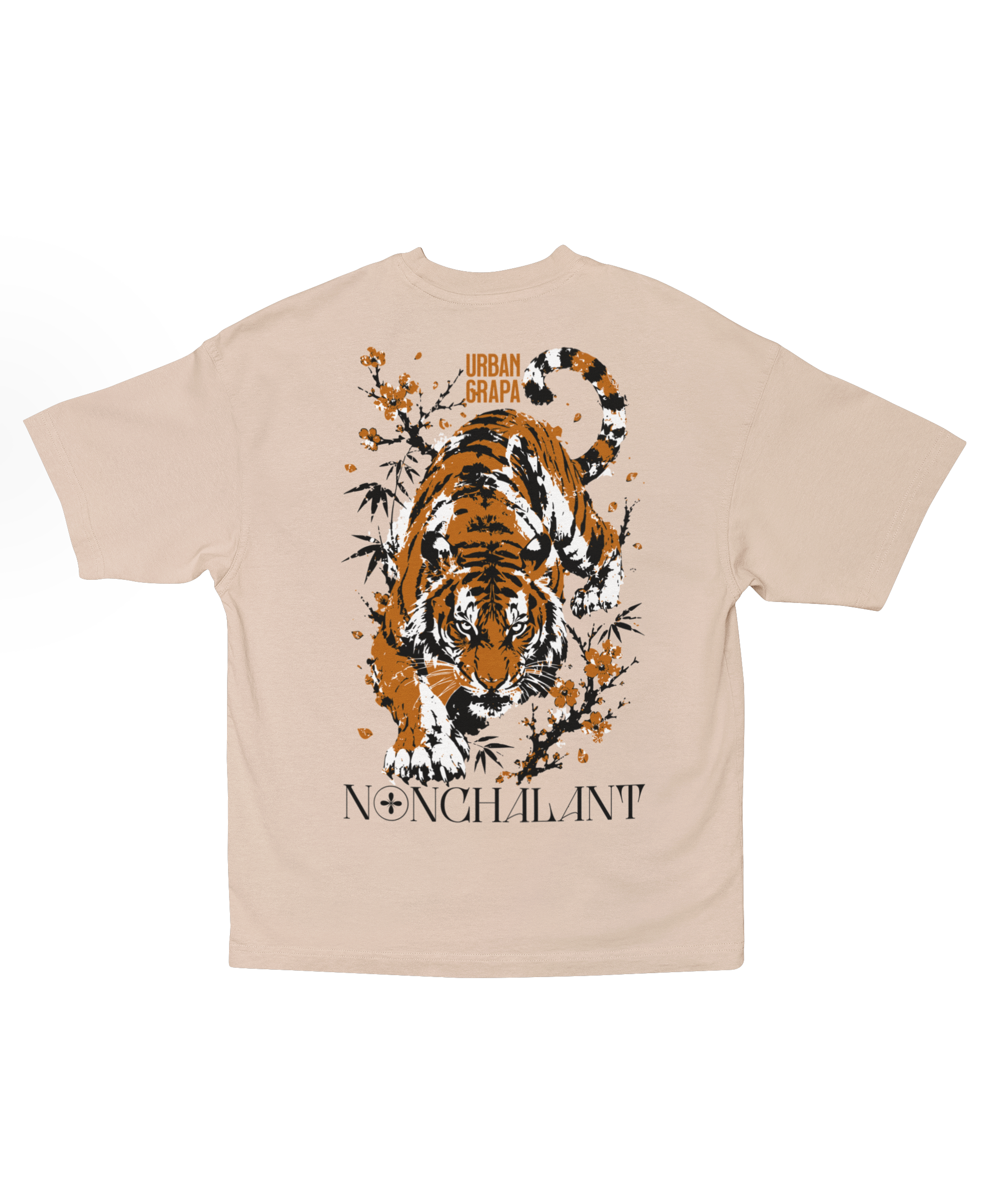 NONCHALANT TIGER OVERSIZED T-SHIRT