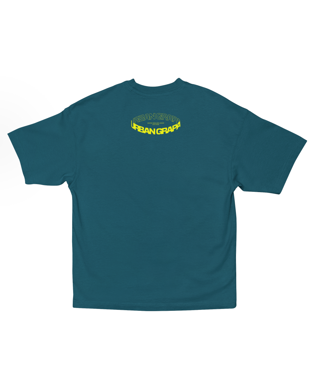 URBAN GRAPA LOOP TEXT OVERSIZED T-SHIRT