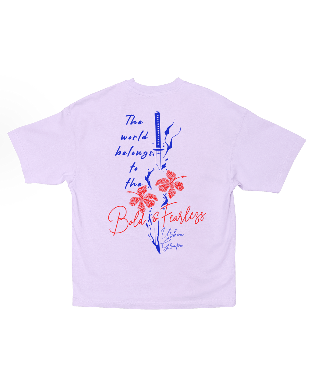BOLD AND FEARLESS OVERSIZED T-SHIRT