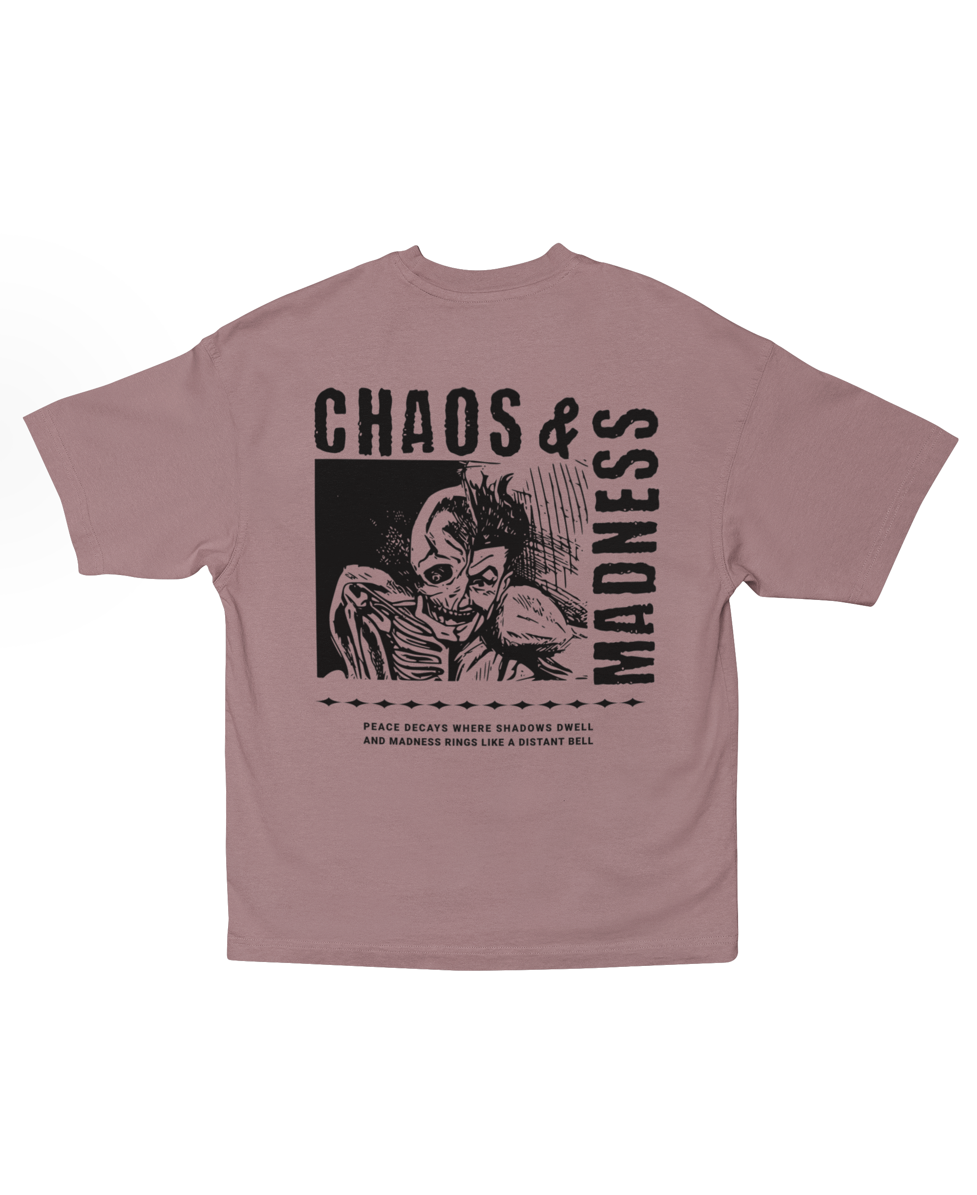 CHAOS & MADNESS OVERSIZED T-SHIRT