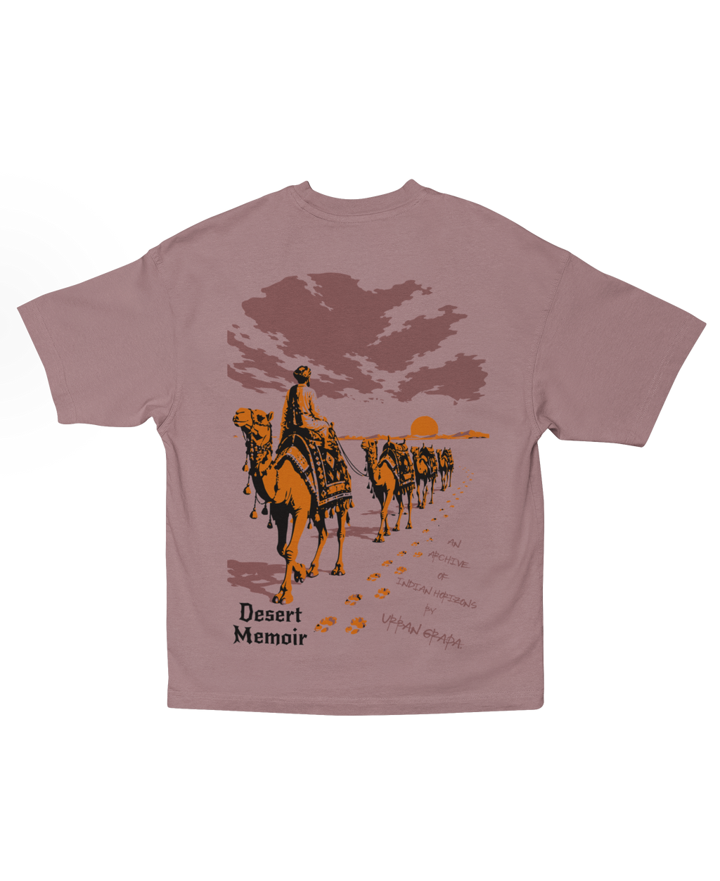 DESERT MEMOIR OVERSIZED T-SHIRT