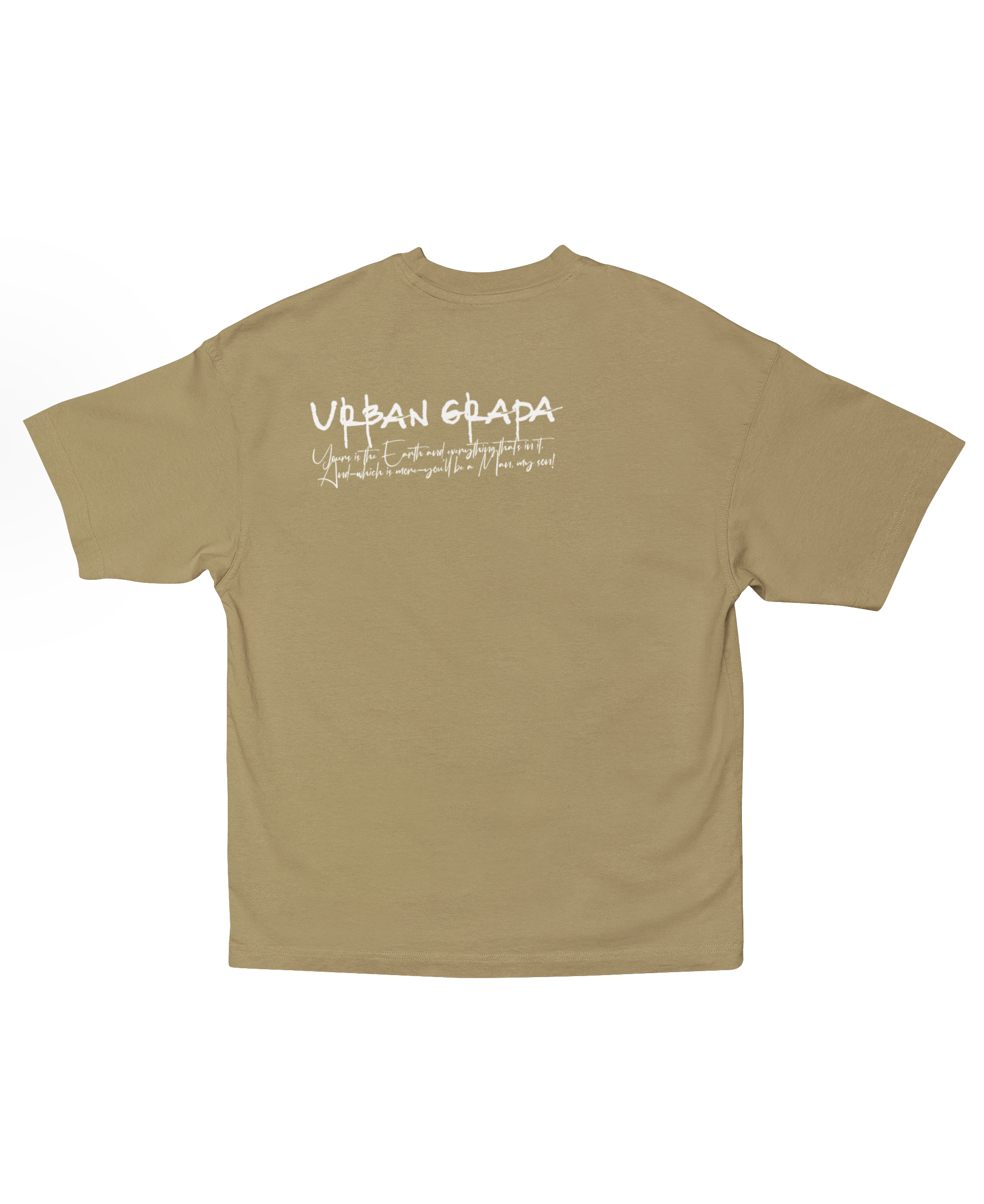 INNER PEACE IF POEM OVERSIZED T-SHIRT