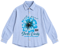NOT YOUR GARDEN VARIETY GAUZE OVERSIZED SHIRT