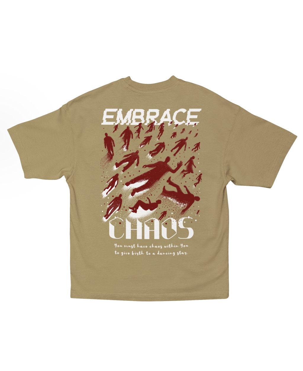 EMBRACE CHAOS OVERSIZED T-SHIRT