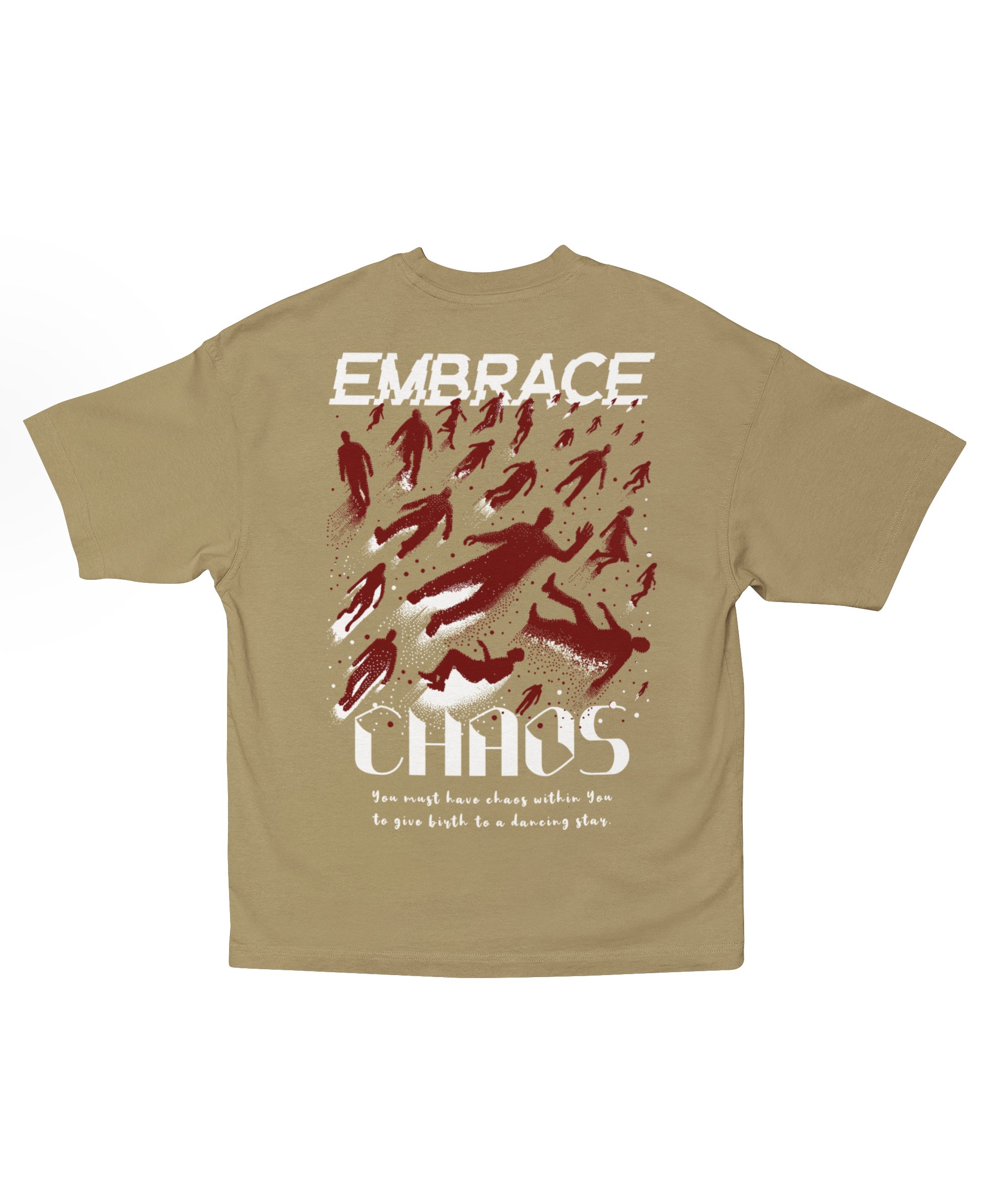 EMBRACE CHAOS OVERSIZED T-SHIRT