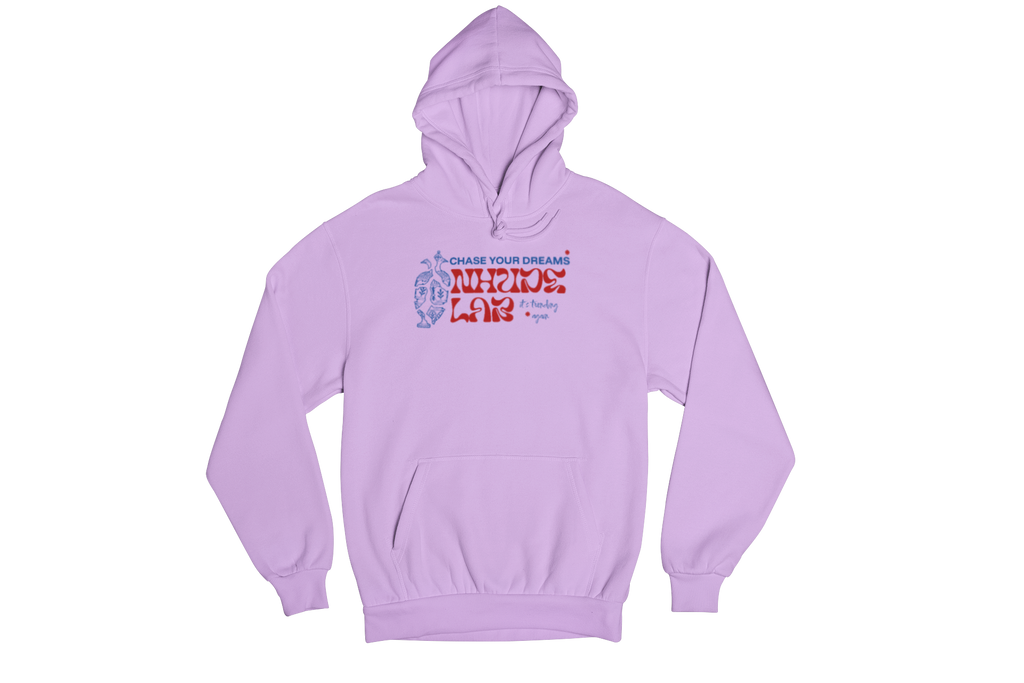 CHASE YOUR DREAMS FLEECE HOODIE 350 GSM