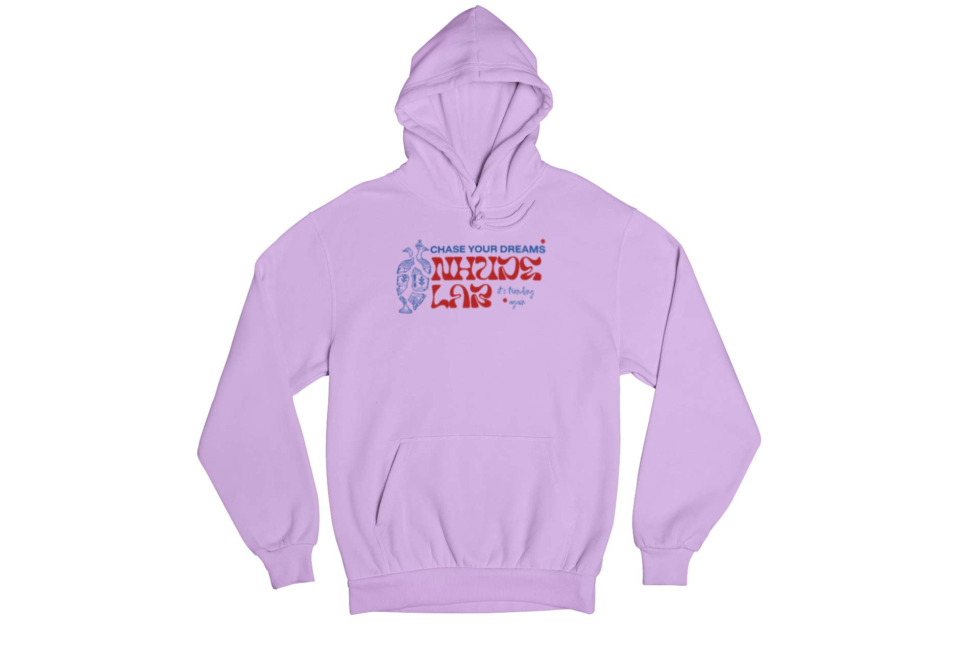 CHASE YOUR DREAMS FLEECE HOODIE 350 GSM