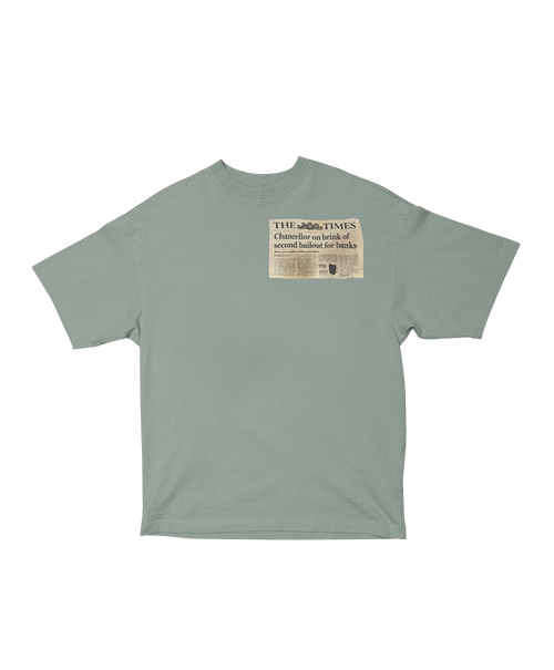 BITCOIN PATCHWORK OVERSIZED T-SHIRT