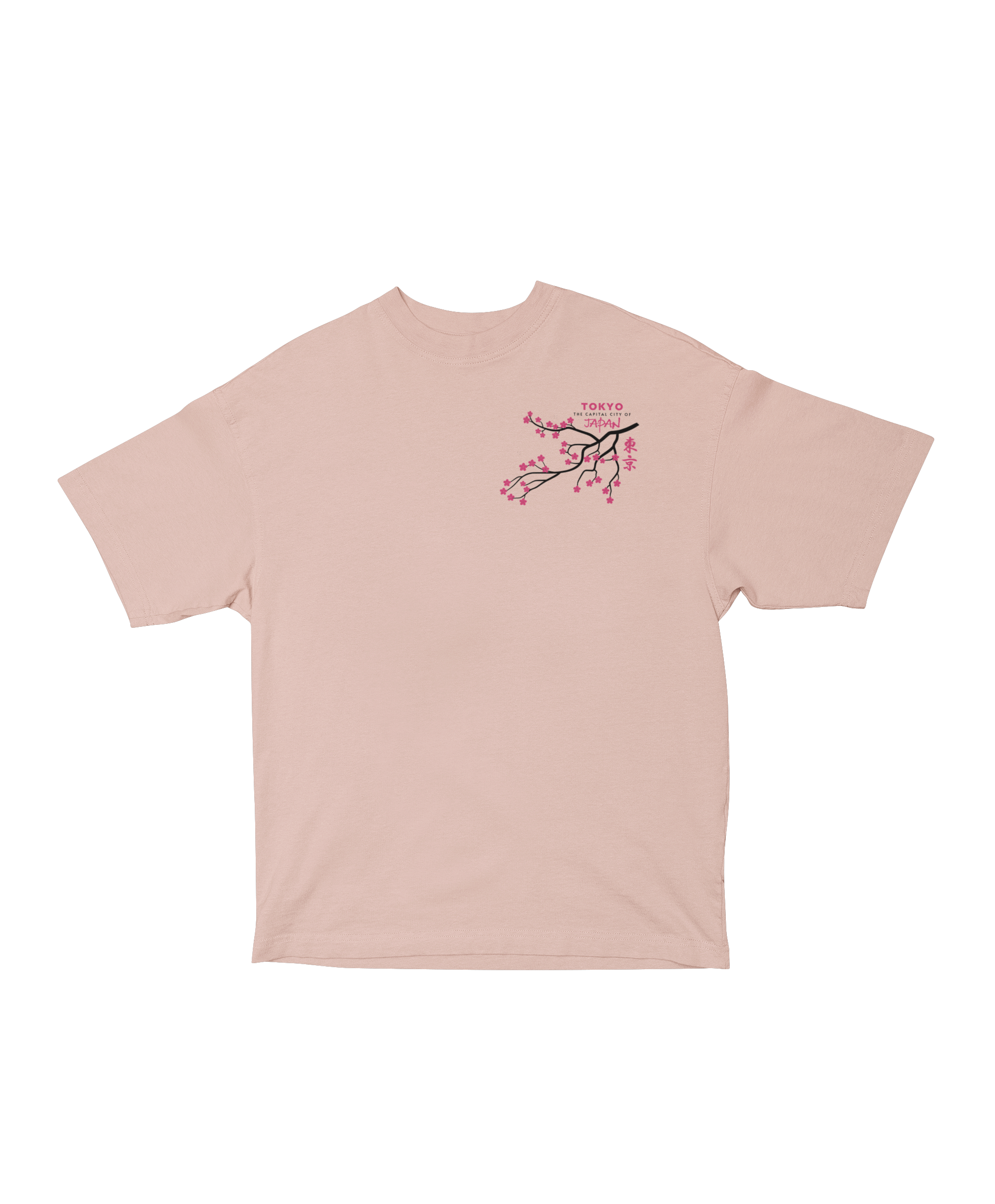 TOKYO SAKURA OVERSIZED T-SHIRT