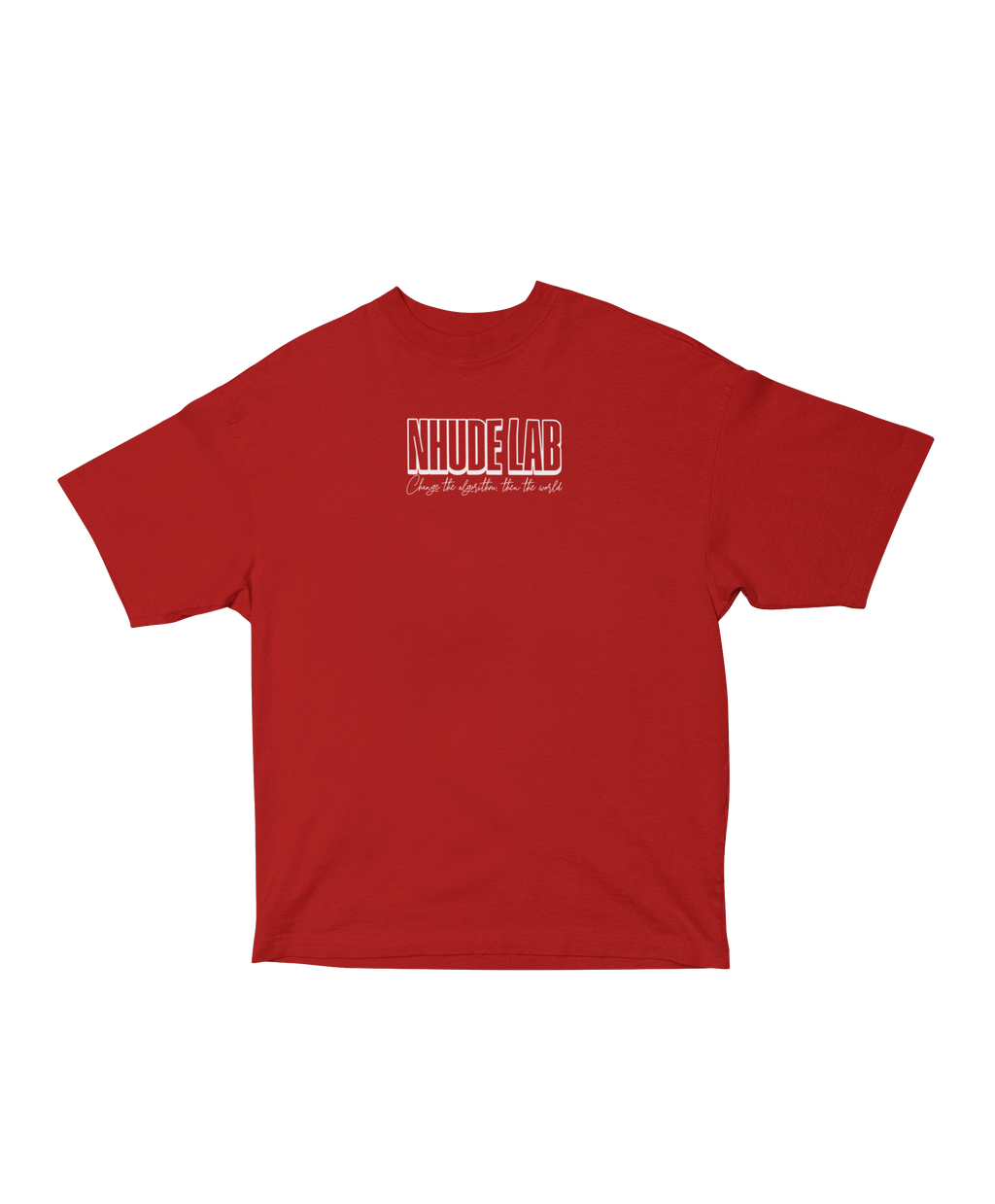 CHANGE WORLD OVERSIZED T-SHIRT